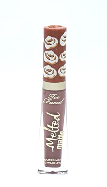 Too Faced Melted Matte Liquified Long Wear Lipstick Cinnamon Bun - 0.23 Oz, Fl Oz (Pack Of 1)