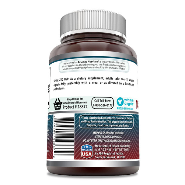 Amazing Formulas Micronized Dhea Supplement | 50 Mg Per Serving | 180 Veggie Capsules | Non-Gmo | Gluten Free | Made In Usa