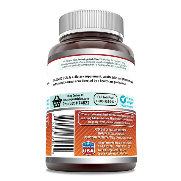 Amazing Formulas Folic Acid 1000 Mcg (1 Mg) Tablets Supplement | Vitamin B9 | Non-Gmo | Gluten Free | Made In Usa (500 Count)