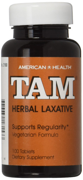 American Health Tam Herbal Laxative, 100 Count