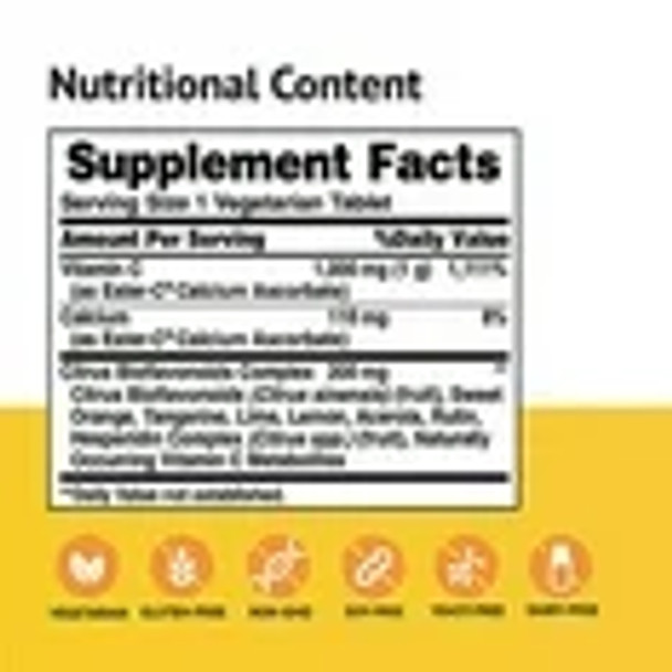 American Health Ester C 1000Mg Ctrs Bioflvnds