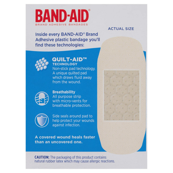 Band-Aid Extra Wide Plastic Strips 40 Pack