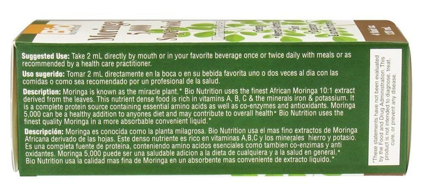 Bio Nutrition Moringa Liq
