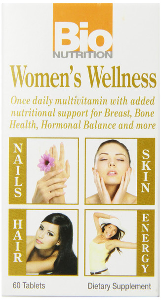 Bio Nutrition Women Wellness Tabs, 60 Count