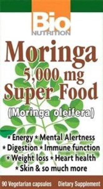 Bio Nutrition Inc, Moringa,5,000 Mg, 90 Vcap