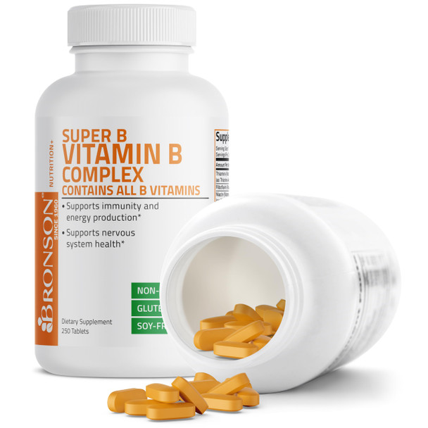 Bronson Vitamin B Complex 250 Tablets