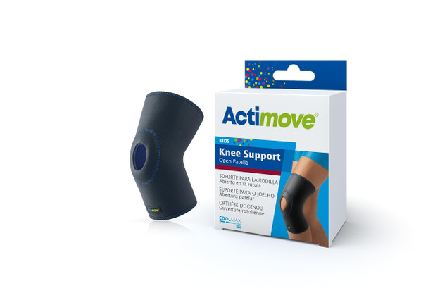 Bsn 7558510 Actimove Kids Open Patella Knee Support, Navy, Pediatric