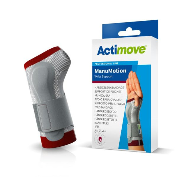 Bsn 7349742 Actimove Manumotion Wrist Support, White, Left, X-Small