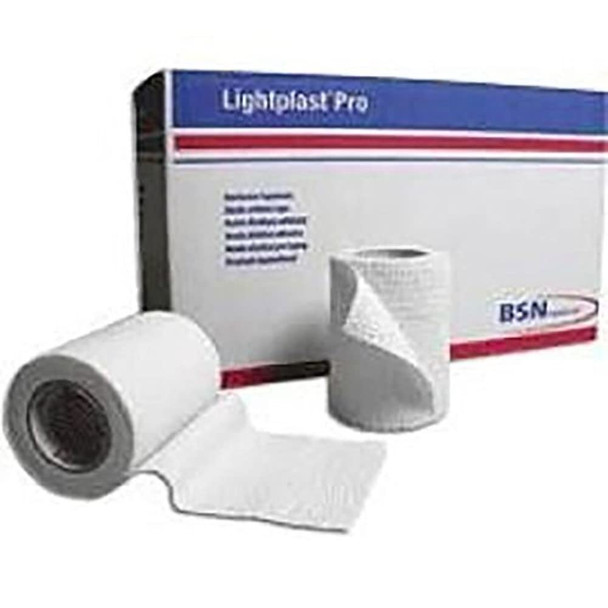 Bsn Medical 69277 Lightplast Pro White Elastic Adhesive, 3" X 5 Yard