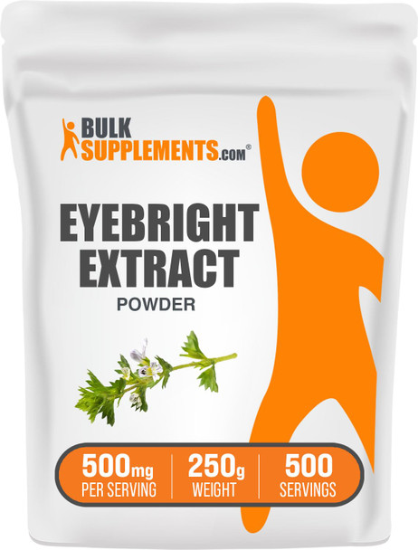 Bulksupplements.Com Eyebright Extract Powder - Eyebright Herb Supplement - Eye Supplements - Eye Bright Extract - Eye Health Supplements For Adults (250 Grams - 8.8 Oz)