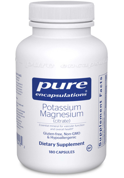 Pure Encapsulations Potassium Magnesium Citrate