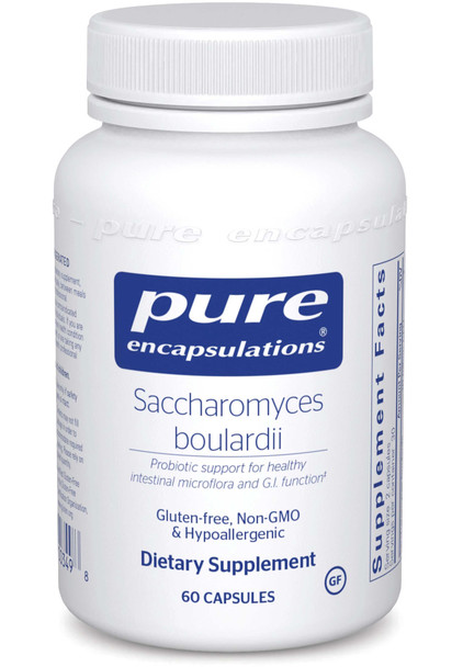 Pure Encapsulations Saccharomyces Boulardii 60 Capsules