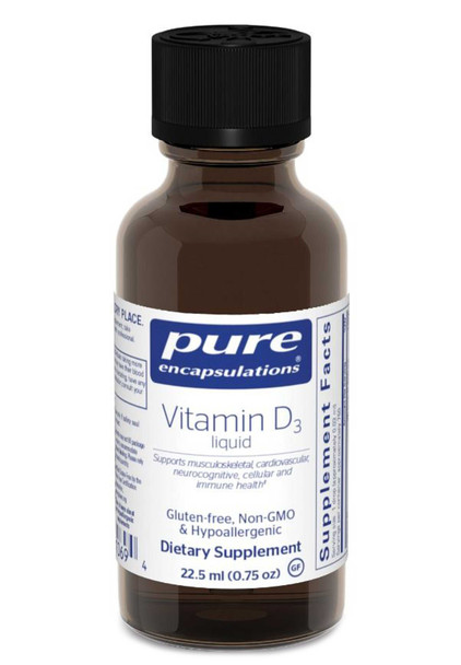 Pure Encapsulations Vitamin D3 Liquid 22.5mL