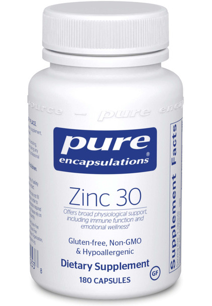 Pure Encapsulations Zinc 30