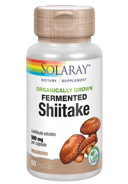 Solaray Fermented Shiitake Organic Mushroom