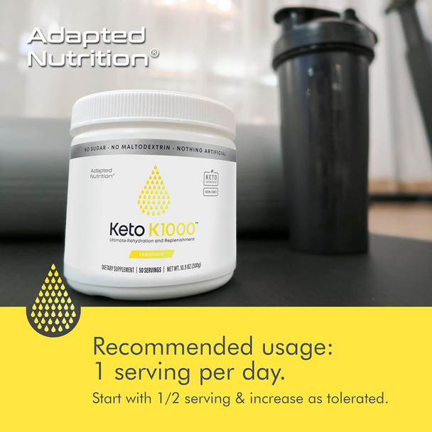 Hi-Lyte Keto K1000 Electoryle Powder 5 Pack Bundle | Hydration Supplement Drink Mix | No Maltodextrin Or Sugar | Boost Enerergy & Beat Leg Cramps