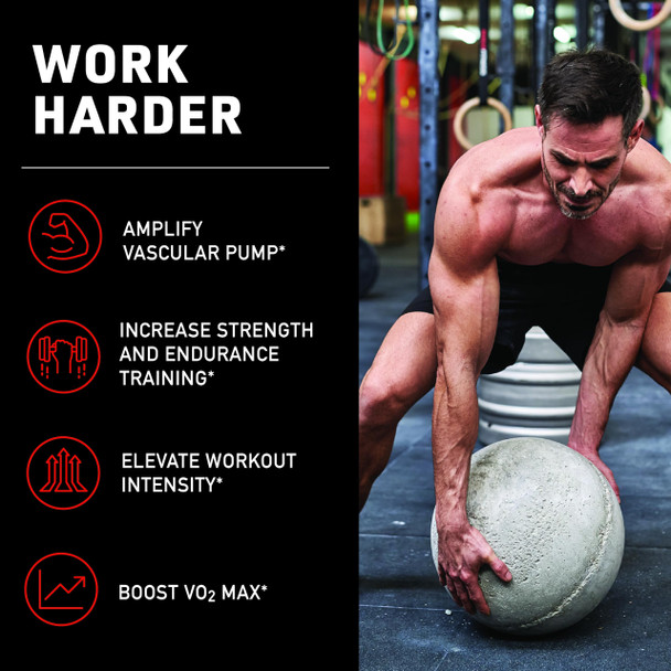 Novex Biotech Pre-7 Pre-Workout Powder – Best Preworkout For Men - Boost Energy, Focus, And Vo2 Max, Increase Strength And Endurance Training, Support Hydration During Prolonged Exercise*