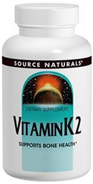 Source Naturals Vitamin K2 w/D-3 100 mcg