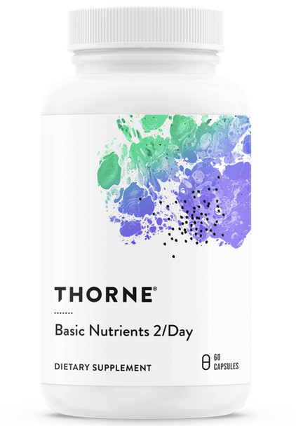 Thorne Research Basic Nutrients 2/Day 60 Vegetarian Capsules