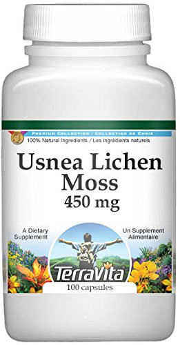 Terravita Usnea Lichen Moss - 450 Mg (100 Capsules, Zin: 514899)