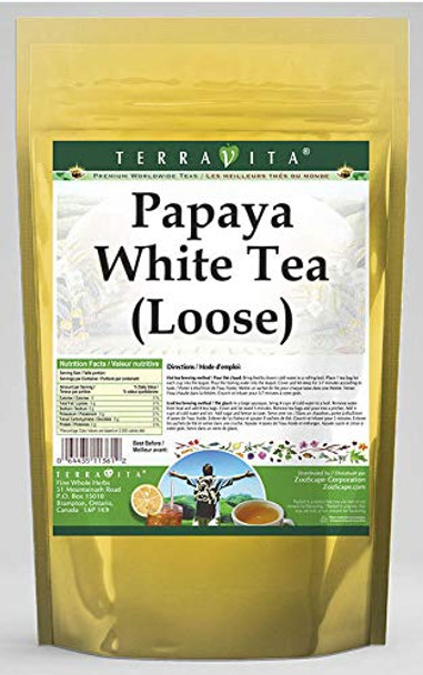 Terravita Papaya White Tea (Loose) (4 Oz, Zin: 540511) - 3 Pack