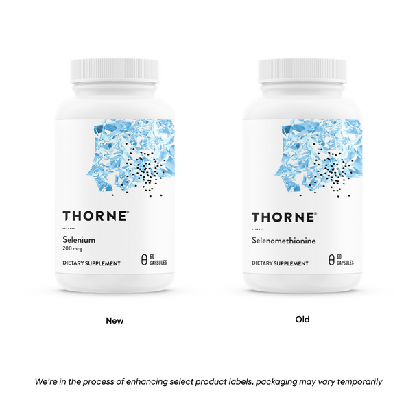 Thorne Research Selenomethionine (Selenium) 60 Vegetarian Capsules