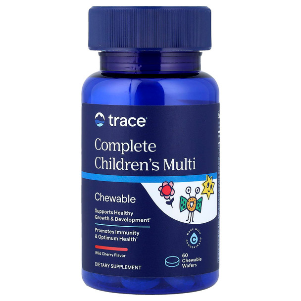 Trace, Complete Children's Multi Wild Cherry 60 Chewable Wafers