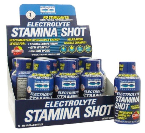 Trace Minerals Research Electrolyte Stamina Shot