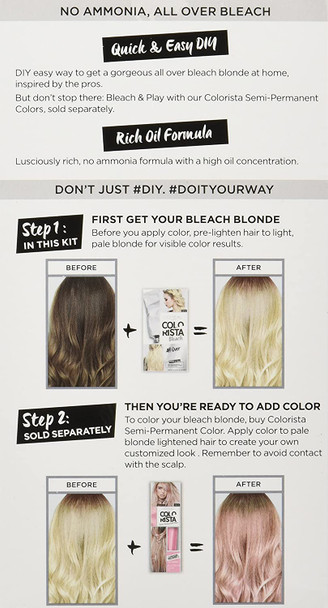 L'Oreal Paris Colorista Bleach, All Over