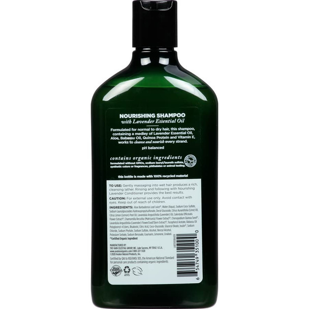 ‎Avalon Organics Bath and Shower Gel Lavender - 32 fl oz