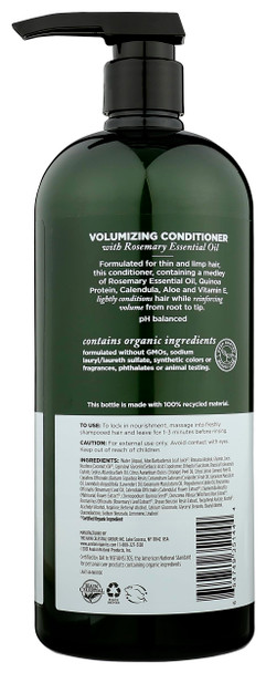 ‎Avalon Organics Rosemary Conditioner 11 OZ (Pack of 2)