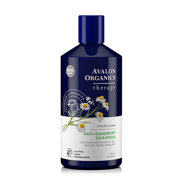 ‎Avalon Organics Therapeutic Hair Care Medicated Anti-Dandruff Shampoo 14 fl. oz. Shampoos (a) - 2pc