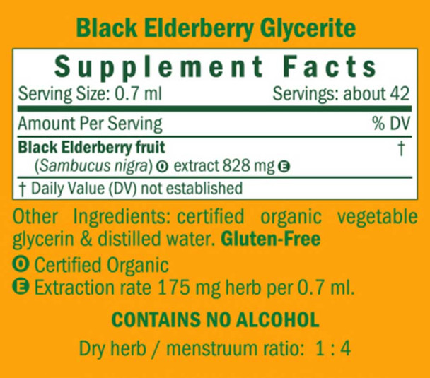 Herb Pharm Black Elderberry Alcohol-Free