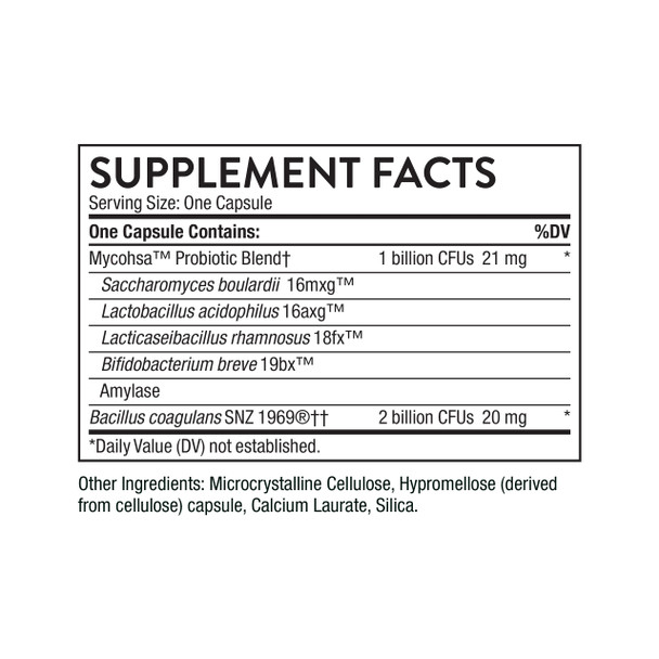 THORNE Protein Optimizer Probiotic & Digestive Enzyme Support 30 Capsules