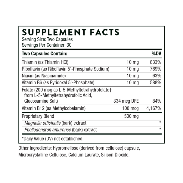 Thorne Craving and Stress Support (formerly Relora Plus) 60 Capsules