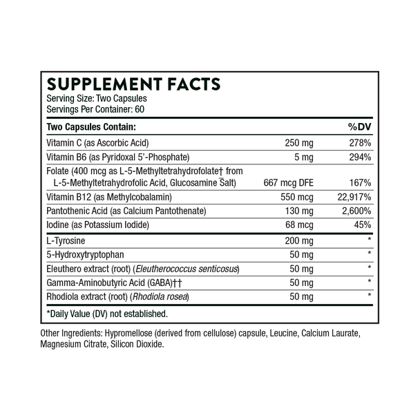 Thorne Emotion Balance Support (formerly Deproloft-HF) 120 Capsules