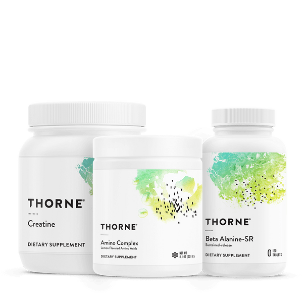 Thorne Training Bundle - Lemon Creatine & Amino Complex & Beta Alanine-SR