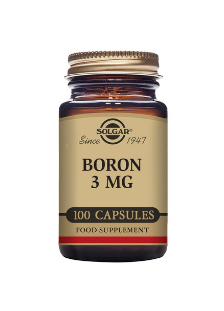 Solgar Multi-Chelated Boron Vegetable Capsules 100 Count