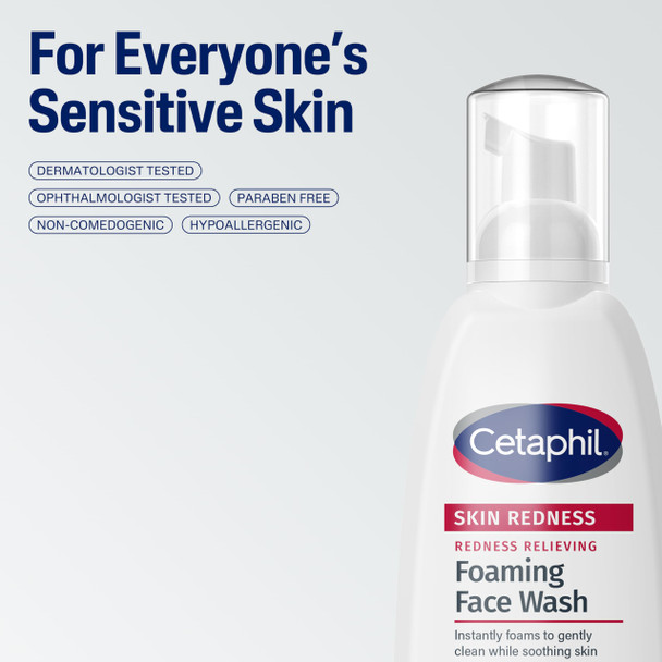Cetaphil Redness Control Daily Foaming Face Wash 8.0 Fluid Ounce Cetaphil Redness Control Daily Foaming Face Wash 8.0 Fluid Ounce
