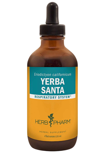 Herb Pharm Yerba Santa Liquid Extract Drops for Respiratory System Support 1 Oz