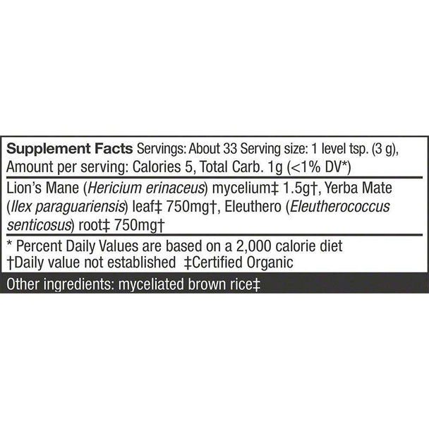 Host Defense MycoBotanicals® Brain Energy Powder