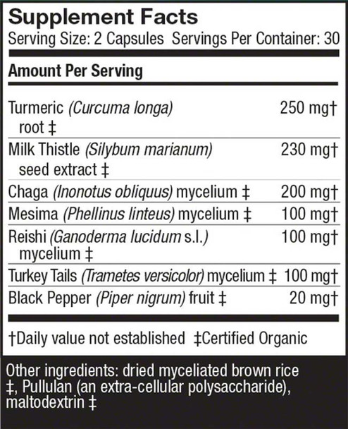 Host Defense MycoBotanicals Liver