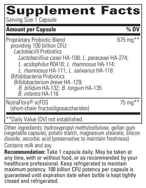 Integrative Therapeutics Enterogenic Intensive 100