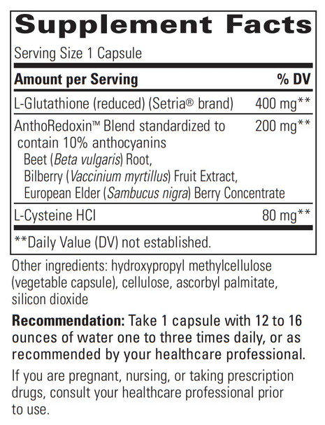 Integrative Therapeutics Glutathione Cell Defense