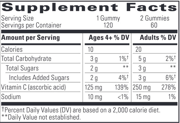 Integrative Therapeutics Vitamin C Cell Defense