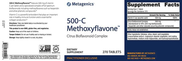 Metagenics 500-C Methoxyflavone