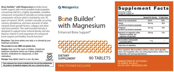 Metagenics Bone Builder with Magnesium