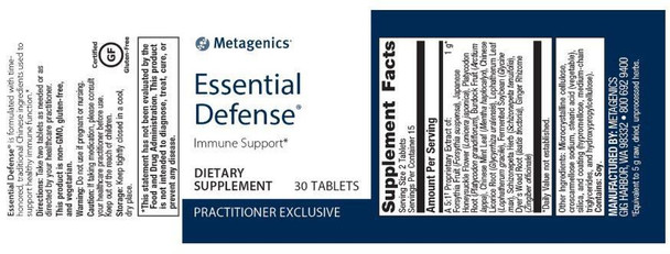 Metagenics Essential Defense