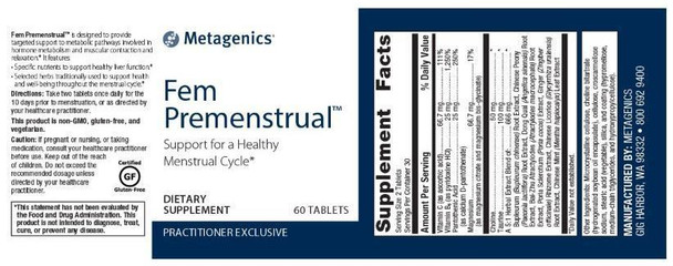Metagenics Fem Premenstrual