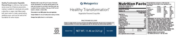 Metagenics Healthy Transformation Soup